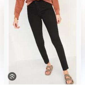 Old Navy Charcoal Pop Icon Skinny Mid-rise Jeans. Size 10